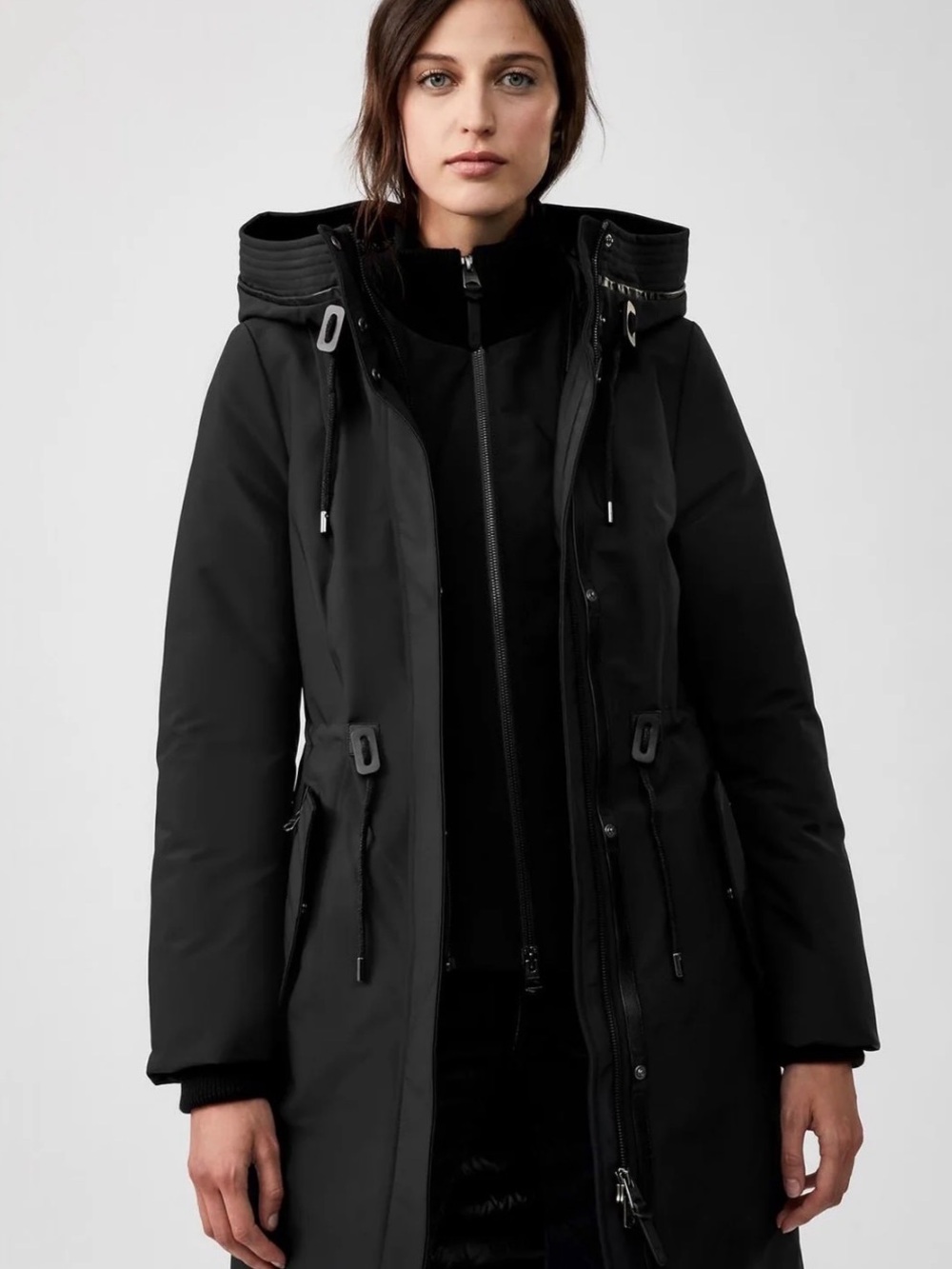 Mackage Beckah Black Hooded Jacket